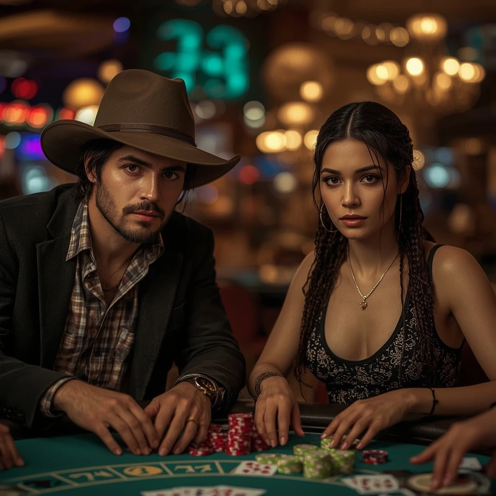 photo de deux joueurs de poker IwinFortune Casino